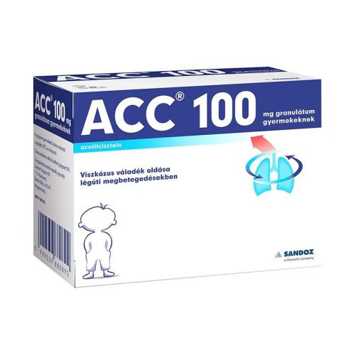 ACC 100 mg granulátum gyermekeknek 30x3g