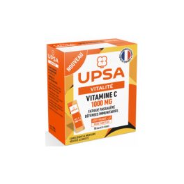 UPSA C vitamin 1000mg étrendkiegészítő orális por 10x