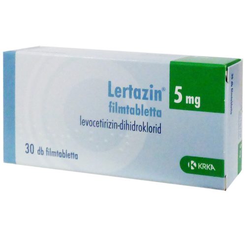 Lertazin 5 mg filmtabletta 30x