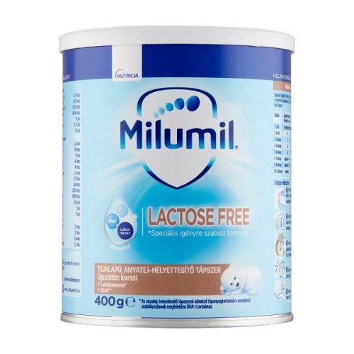 Milumil Lactose Free anyatejhelyett. tápszer 0hó+ 400g