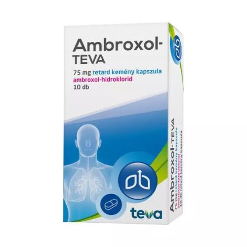 Ambroxol-TEVA 75 mg (régi n.Ambrobene) ret.k.kapsz 10x