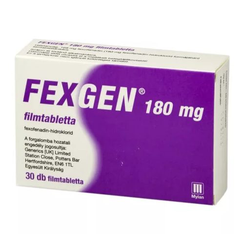 Fexgen 180 mg filmtabletta 30x