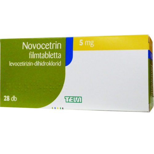 Novocetrin 5 mg filmtabletta 28x