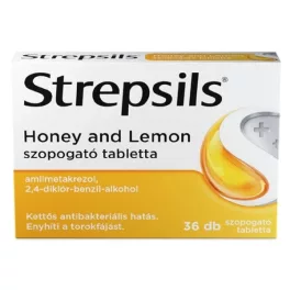 Strepsils Honey and lemon tabletta 36x