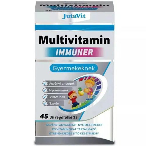 JutaVit Multivitamin Komplex rágótabl. gyermekekn. 45x