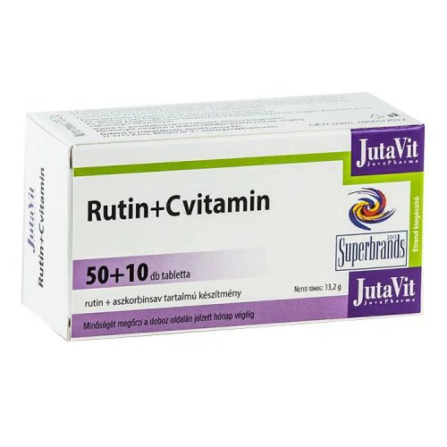 JutaVit Rutin+Ascorbinacid tabletta 50+10x