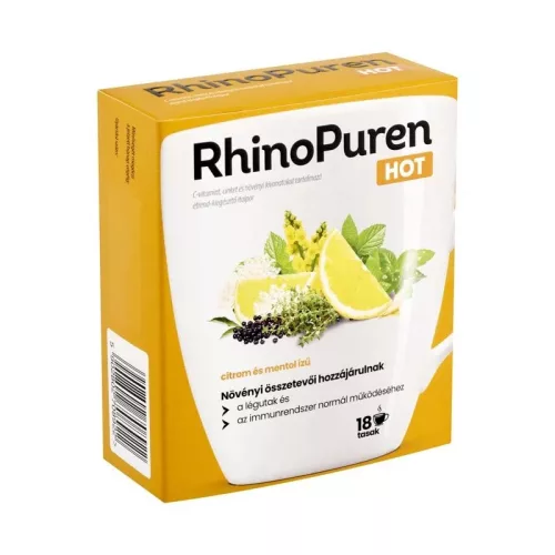 RhinoPuren HOT étrendkiegészítő italpor tasakban 18x
