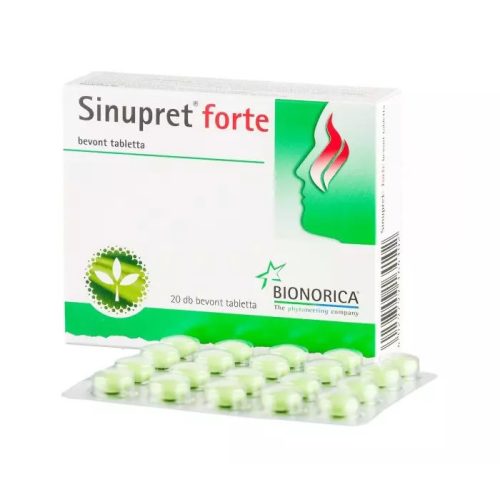 Sinupret forte bevont tabletta 20x