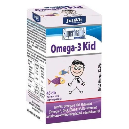 JutaVit Omega-3 Kid kapszula 45x