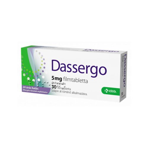 Dassergo 5 mg filmtabletta(régi név:Esradin) 30x