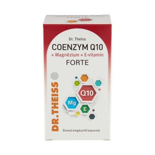 Dr.Theiss Q10 +Mg+E vitamin FORTE kapszula 60x