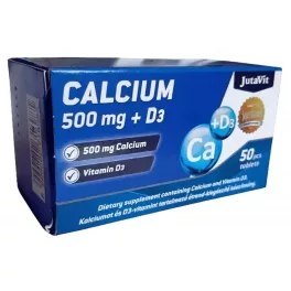 JutaVit Calcium 500 mg tabletta 50x