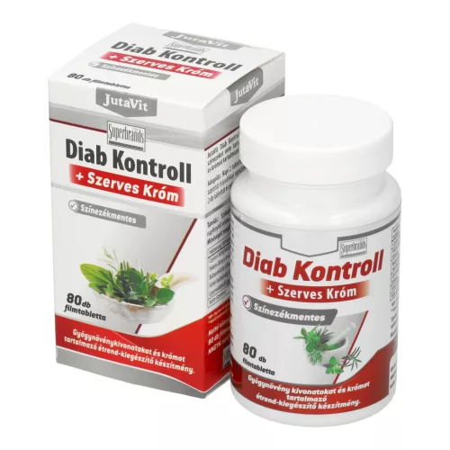 JutaVit Diabétesz Kontroll tabletta 80x