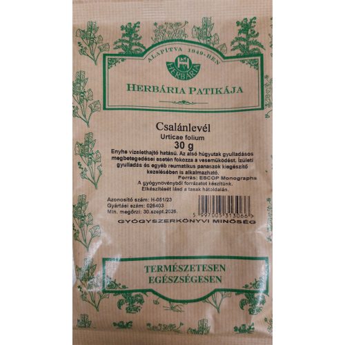 Csalánlevél HERBÁRIA 30g