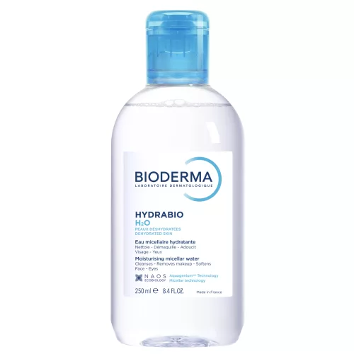 Hydrabio H2O arc és sminklemosó BIODERMA 250ml