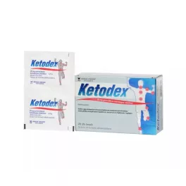 Ketodex 25 mg granulátum belsőleges oldathoz 20x