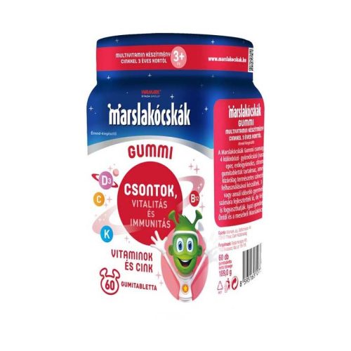 Marslakócskák Gummi gumitabletta 60x