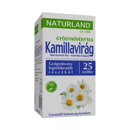 Kamillavirág filteres NATURLAND 25x1g