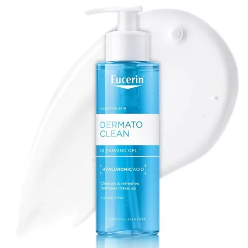 Eucerin DermatoCLEAN arclemosó zselé habzó 200ml