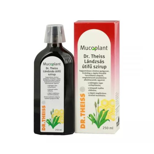 Mucoplant Dr.Theiss lándzsás útifű szirup GYÓGYSZ. 250ml