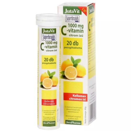 Jutavit C-vitamin 1000 mg pezsgőtabletta 20x