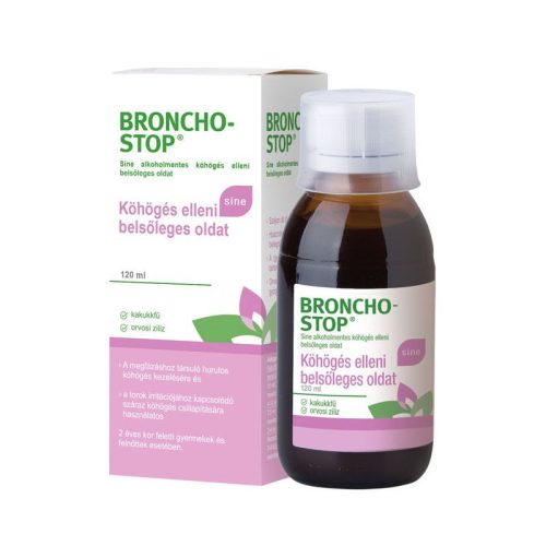 Bronchostop Sine köhögés elleni oldat 120ml