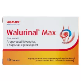 Walurinal Max aranyvesszővel tabletta 10x