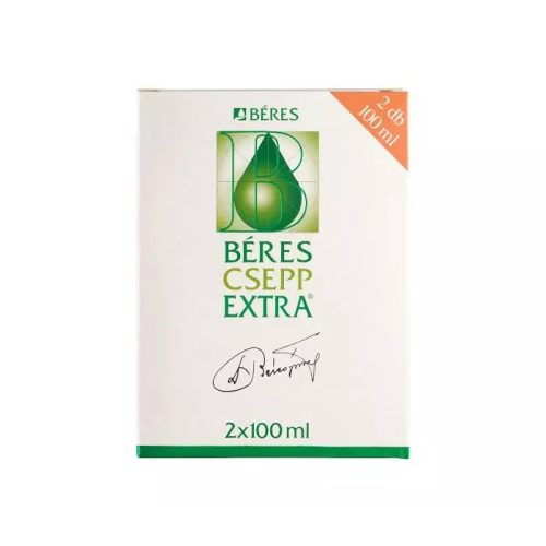 Béres Csepp Extra belsőleges oldatos cseppek 2x100ml