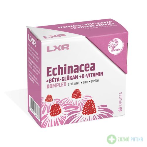 LXR Echiancea + B-Glükán + D komplex kapszula 60x