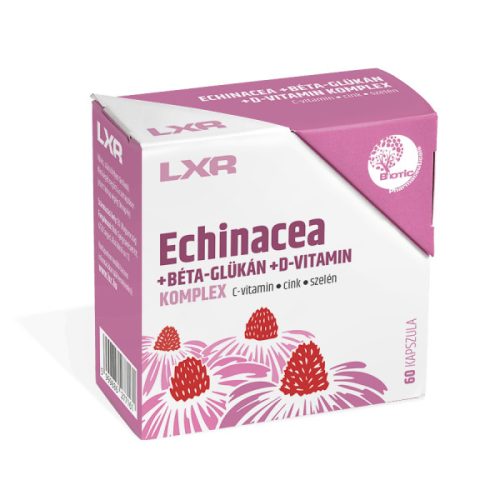 LXR Echiancea + B-Glükán + D komplex kapszula 60x
