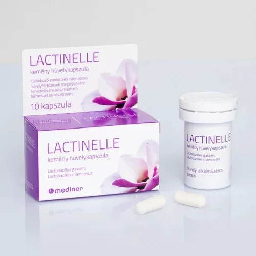 Lactinelle kemény hüvelykapszula 10x Al tubusban