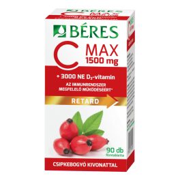 Béres C Max 1500mg Csipkeb.D3 3000NE ret.tabl. 90x