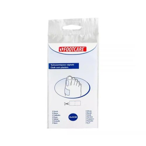 Foot care tyúkszemtapasz vágható 6x4cm 2x