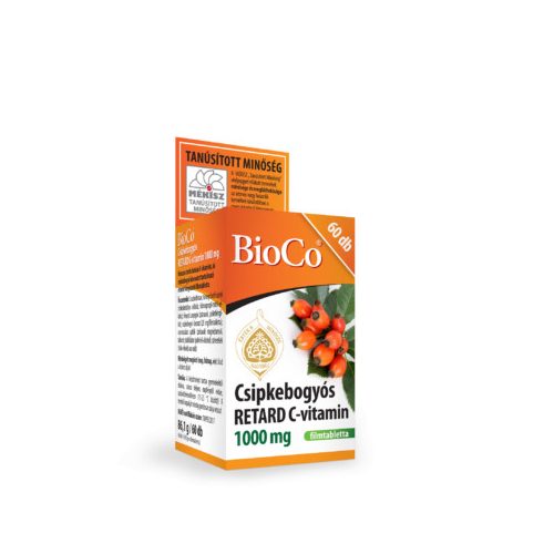BioCo Csipkebogyó C-vitamin 1000mg retard tabletta 60x