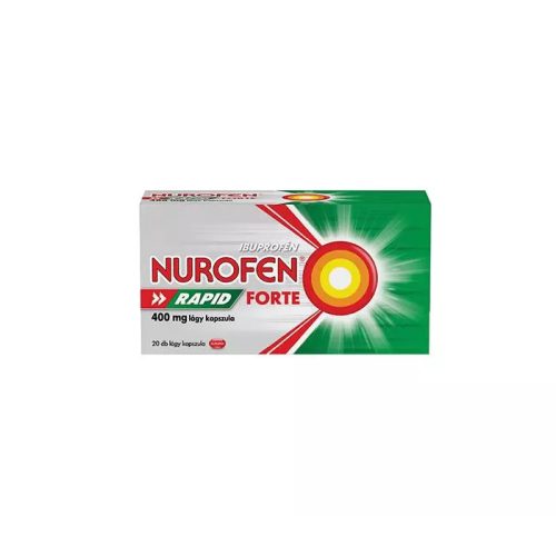 Nurofen Rapid Forte 400 mg lágy kapszula 20x