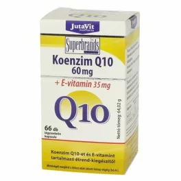 JutaVit Koenzim Q10 60mg tabletta 60x+6x