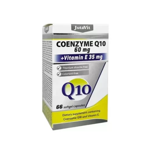 JutaVit Koenzim Q10 60mg tabletta 60x+6x
