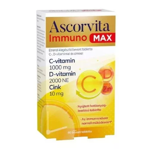 Ascorvita Immuno MAX bevont tabletta 60x