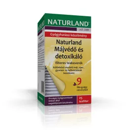 Naturland májvédő, detoxikáló tea filteres 25x