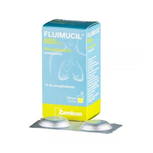 Fluimucil 600 mg pezsgőtabletta 10x