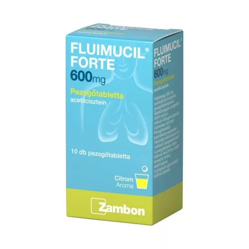 Fluimucil 600 mg pezsgőtabletta 10x