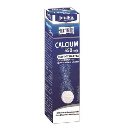 JutaVit Calcium 550 mg pezsgőtabletta 16x