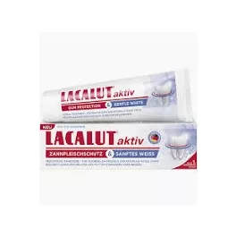 Lacalut fogkrém Aktiv Gum Protection&Gentle White 75ml