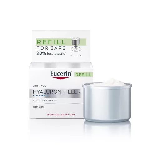 Eucerin Hyal-Filler krém nappali öko utántöltő 50ml