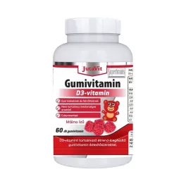 JutaVit D3-vitamin gumivitamin Málna Megújult! 60x