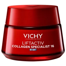 Vichy Liftactiv Collagen Specialist arckrém éjsz. 50ml