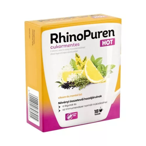 RhinoPuren HOT cukormentes italpor tasakban 18x