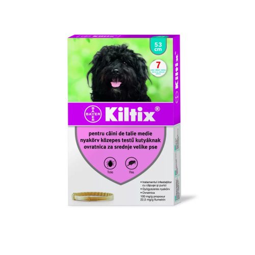 Kiltix bolha-kullancs elleni nyakörv M 53cm