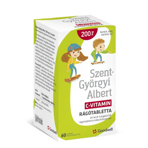 Szent-Györgyi Albert C-vitamin 200 mg rágótabl. 60x