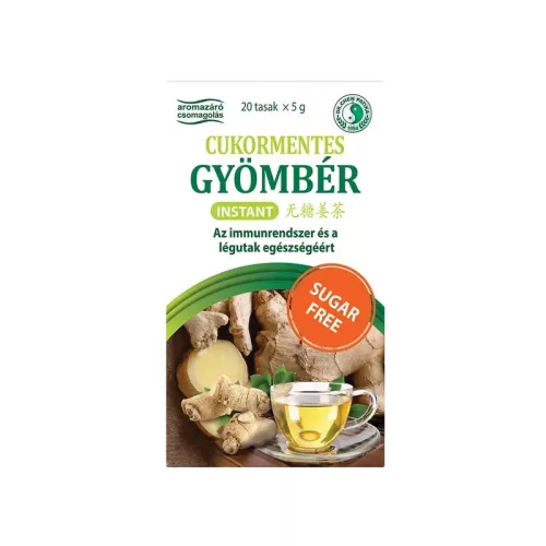 Gyömbér instant tea cukormentes DR.CHEN 20x5g